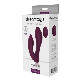 Vibrator za dvostruku stimulaciju u rubin boji 22096